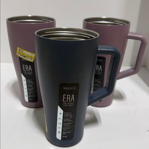 BrüMate Set of 3 Era Mugs  30 oz NEW NO LID